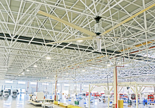 工廠車間工業(yè)大風(fēng)扇方案